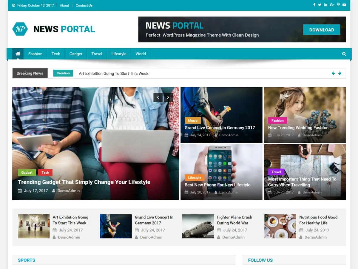 News portal wordpress thema